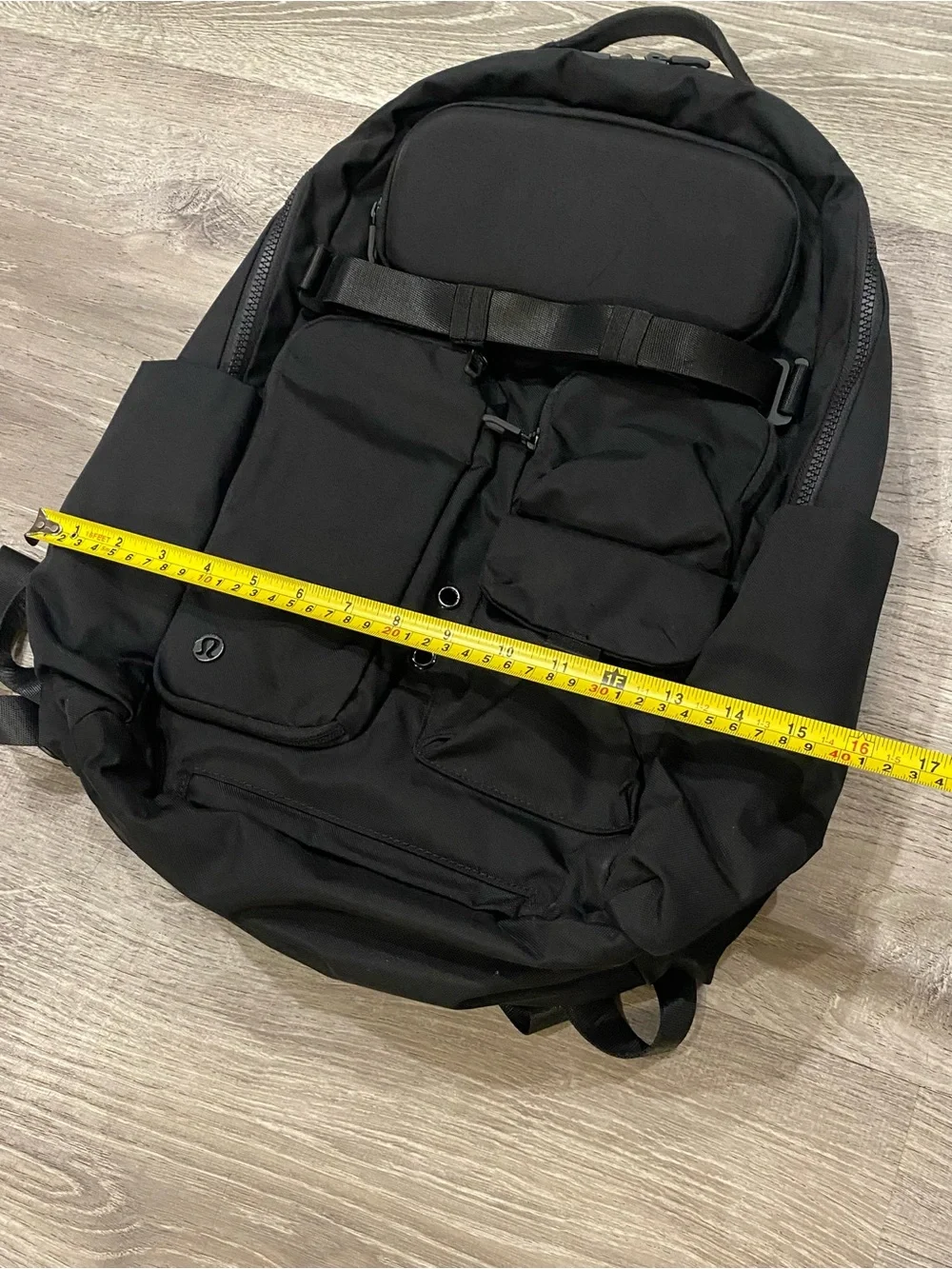 Lululemon Black Cruiser Large Backpack 28L Tech Gym Bag